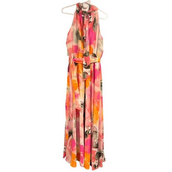 Eliza J Floral Halter Maxi Dress - Picture 5 of 6
